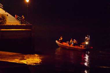 16 October 2021 - 22-44-23
The second RNLI call out in a week for reports of people in trouble in the river late at night. This alert turned out to be a man on the Kingswear shore calling to his girlfriend on the other side. Both lifeboats attended both incidents. The gentleman concerned in this case was handed over to the police for a word in his shell-like.
------------------------
Dart RNLI Callouts nos. 489 & 490